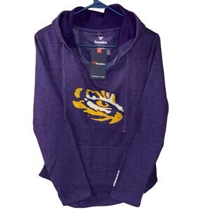 Fanatics LSU Tigers purple hoodie sweatshirt NWT (size medium)